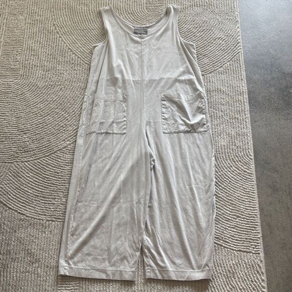 Everlane Cream Jumpsuit - Picture 1 of 8